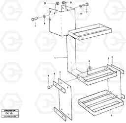 10078 Foot step EL70C VOLVO BM VOLVO BM EL70C, Volvo Construction Equipment