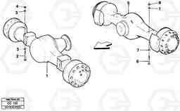 17949 Driveshafts with assembly parts EL70C VOLVO BM VOLVO BM EL70C, Volvo Construction Equipment