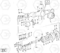 5762 Drive axle front EL70C VOLVO BM VOLVO BM EL70C, Volvo Construction Equipment