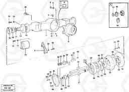 5763 Drive axle, rear. EL70C VOLVO BM VOLVO BM EL70C, Volvo Construction Equipment