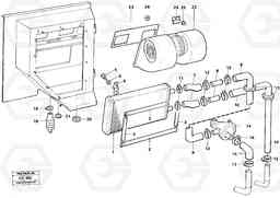84032 Radiator and fan EL70C VOLVO BM VOLVO BM EL70C, Volvo Construction Equipment