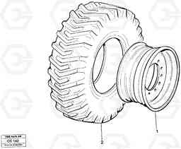 10075 Wheels EL70C VOLVO BM VOLVO BM EL70C, Volvo Construction Equipment
