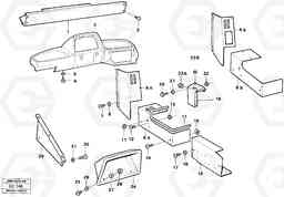 25817 Panels and cover plates EL70C VOLVO BM VOLVO BM EL70C, Volvo Construction Equipment