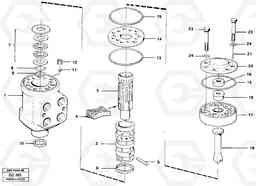 25789 Steering unit EL70C VOLVO BM VOLVO BM EL70C, Volvo Construction Equipment