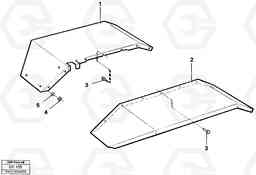 29137 Mud guards EL70C VOLVO BM VOLVO BM EL70C, Volvo Construction Equipment