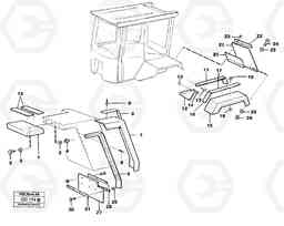 87927 Mudguards with valance edge guards EL70C VOLVO BM VOLVO BM EL70C, Volvo Construction Equipment