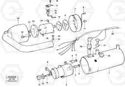 14581 Heating unit EL70C VOLVO BM VOLVO BM EL70C, Volvo Construction Equipment