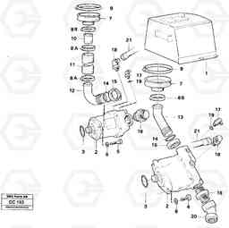 67725 Assembly, pumps EL70C VOLVO BM VOLVO BM EL70C, Volvo Construction Equipment