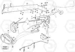 34439 Hydraulic and servo system. Feed system EL70C VOLVO BM VOLVO BM EL70C, Volvo Construction Equipment