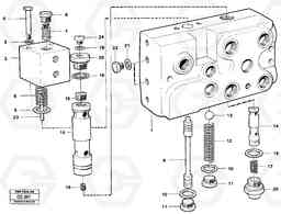 56050 Valve, circuit body EL70C VOLVO BM VOLVO BM EL70C, Volvo Construction Equipment