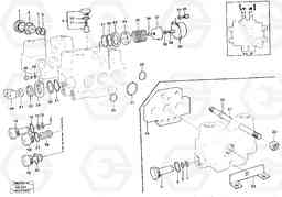 64430 Control valve, loader unit EL70C VOLVO BM VOLVO BM EL70C, Volvo Construction Equipment