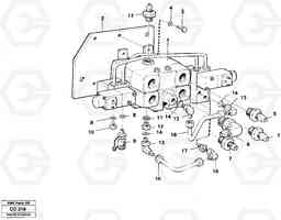 98995 Valve with assembly parts EL70C VOLVO BM VOLVO BM EL70C, Volvo Construction Equipment