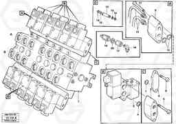 21356 Hydraulic valve excavator unit EL70C VOLVO BM VOLVO BM EL70C, Volvo Construction Equipment