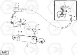 23517 Pivot lock EL70C VOLVO BM VOLVO BM EL70C, Volvo Construction Equipment