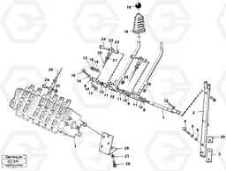21358 Outrigger legs controls EL70C VOLVO BM VOLVO BM EL70C, Volvo Construction Equipment