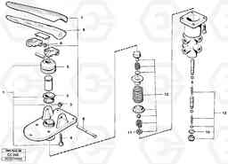 22026 Footbrake valve EL70C VOLVO BM VOLVO BM EL70C, Volvo Construction Equipment