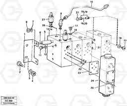 17006 Valve and solenoid for extra functions EL70C VOLVO BM VOLVO BM EL70C, Volvo Construction Equipment