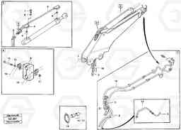 24228 Hydraulic system dipper arm EL70C VOLVO BM VOLVO BM EL70C, Volvo Construction Equipment