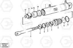 21365 Hydraulic cylinder EL70C VOLVO BM VOLVO BM EL70C, Volvo Construction Equipment