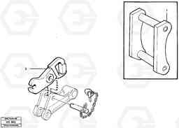 30474 Bucket mounting and lifting hook EL70C VOLVO BM VOLVO BM EL70C, Volvo Construction Equipment