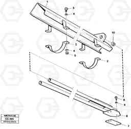 26187 Bucket cylinder protection EL70C VOLVO BM VOLVO BM EL70C, Volvo Construction Equipment