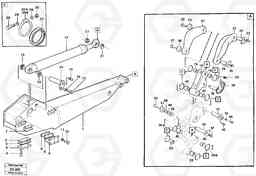 44408 Excavator arm, extending external arm EL70C VOLVO BM VOLVO BM EL70C, Volvo Construction Equipment