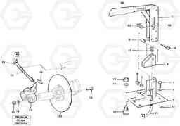 52864 Hand brake EL70C VOLVO BM VOLVO BM EL70C, Volvo Construction Equipment