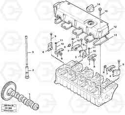 7604 Valve mechanism EL70C VOLVO BM VOLVO BM EL70C, Volvo Construction Equipment