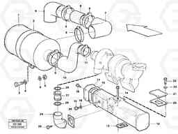 13076 Inlet system EL70C VOLVO BM VOLVO BM EL70C, Volvo Construction Equipment