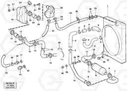 81387 Cooling system EL70C VOLVO BM VOLVO BM EL70C, Volvo Construction Equipment