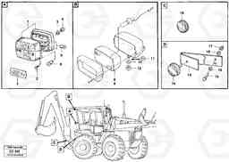 2415 Lighting, rear EL70C VOLVO BM VOLVO BM EL70C, Volvo Construction Equipment