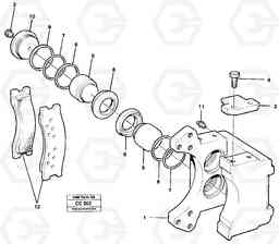 14716 Disc brake EL70C VOLVO BM VOLVO BM EL70C, Volvo Construction Equipment