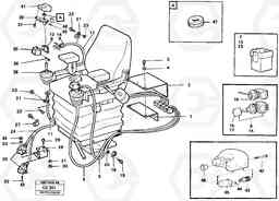 61308 El. hydraulic servo system Operating lever EL70C VOLVO BM VOLVO BM EL70C, Volvo Construction Equipment