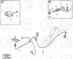 10593 Electrical system pivot axle lock EL70C VOLVO BM VOLVO BM EL70C, Volvo Construction Equipment