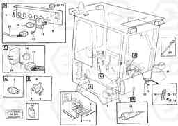 52238 Electrical system, cab EL70C VOLVO BM VOLVO BM EL70C, Volvo Construction Equipment