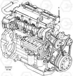 13067 Engine EL70C VOLVO BM VOLVO BM EL70C, Volvo Construction Equipment