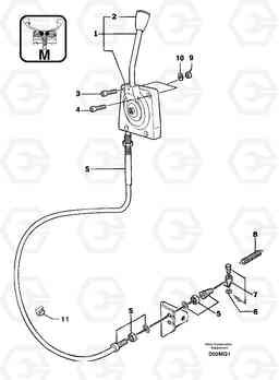 104421 Engine acceleration control EC14 TYPE 246, 271, Volvo Construction Equipment