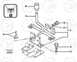 101235 Control lock ( safety system ) EC14 TYPE 246, 271, Volvo Construction Equipment