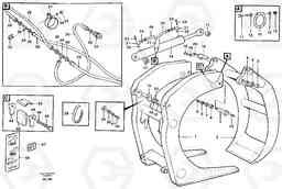 13848 Unloading grapple ATTACHMENTS ATTACHMENTS WHEEL LOADERS GEN. D - E, Volvo Construction Equipment