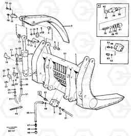 29108 Tropical timber grapple ATTACHMENTS ATTACHMENTS WHEEL LOADERS GEN. - C, Volvo Construction Equipment