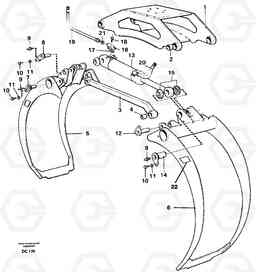55965 Grapple Swc ATTACHMENTS ATTACHMENTS MISCELLANEOUS, Volvo Construction Equipment