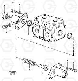 5136 Reversing valve ATTACHMENTS ATTACHMENTS WHEEL LOADERS GEN. D - E, Volvo Construction Equipment