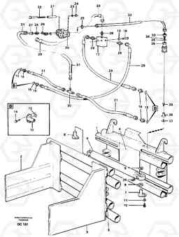 40483 Hydraulic bale clamp ATTACHMENTS ATTACHMENTS WHEEL LOADERS GEN. - C, Volvo Construction Equipment