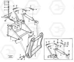 40092 Hydraulically-operated jib extension ATTACHMENTS ATTACHMENTS WHEEL LOADERS GEN. - C, Volvo Construction Equipment