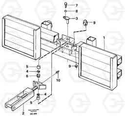 41890 Shunting device ATTACHMENTS ATTACHMENTS MISCELLANEOUS, Volvo Construction Equipment