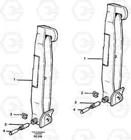 33476 Adapter ATTACHMENTS ATTACHMENTS WHEEL LOADERS GEN. - C, Volvo Construction Equipment