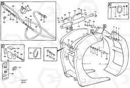 32282 Unloading grapple ATTACHMENTS ATTACHMENTS WHEEL LOADERS GEN. D - E, Volvo Construction Equipment