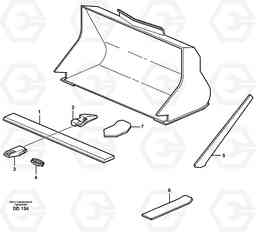 15288 Bucket, straight with teeth ATTACHMENTS ATTACHMENTS BUCKETS, Volvo Construction Equipment