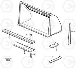 24063 Light materials bucket ATTACHMENTS ATTACHMENTS WHEEL LOADERS GEN. - C, Volvo Construction Equipment