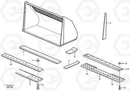 79347 Light materials bucket ATTACHMENTS ATTACHMENTS BUCKETS, Volvo Construction Equipment